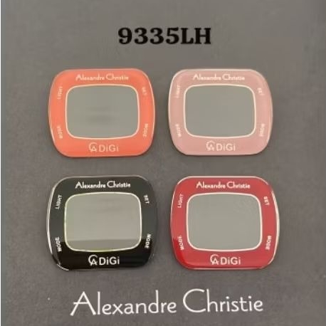 kaca jam tangan wanita Alexandre Christie 9335lh hitam