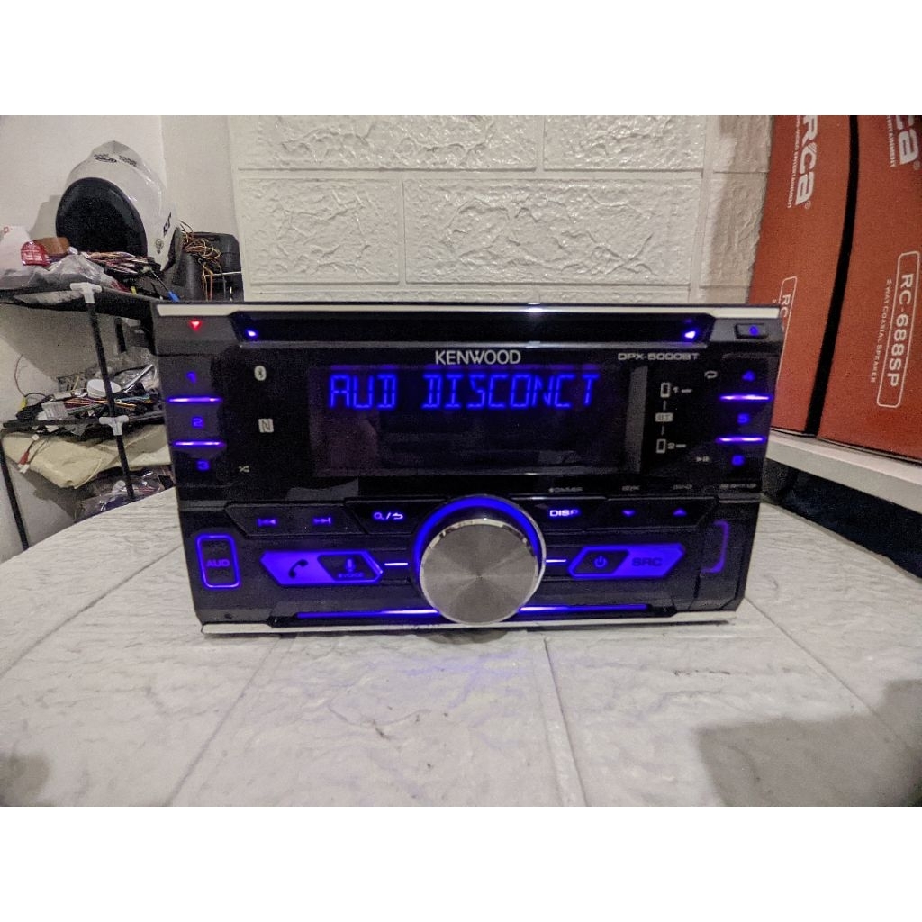 HEAD UNIT DOUBLEDIN KENWOOD BLUETOOTH DPX-5000BT