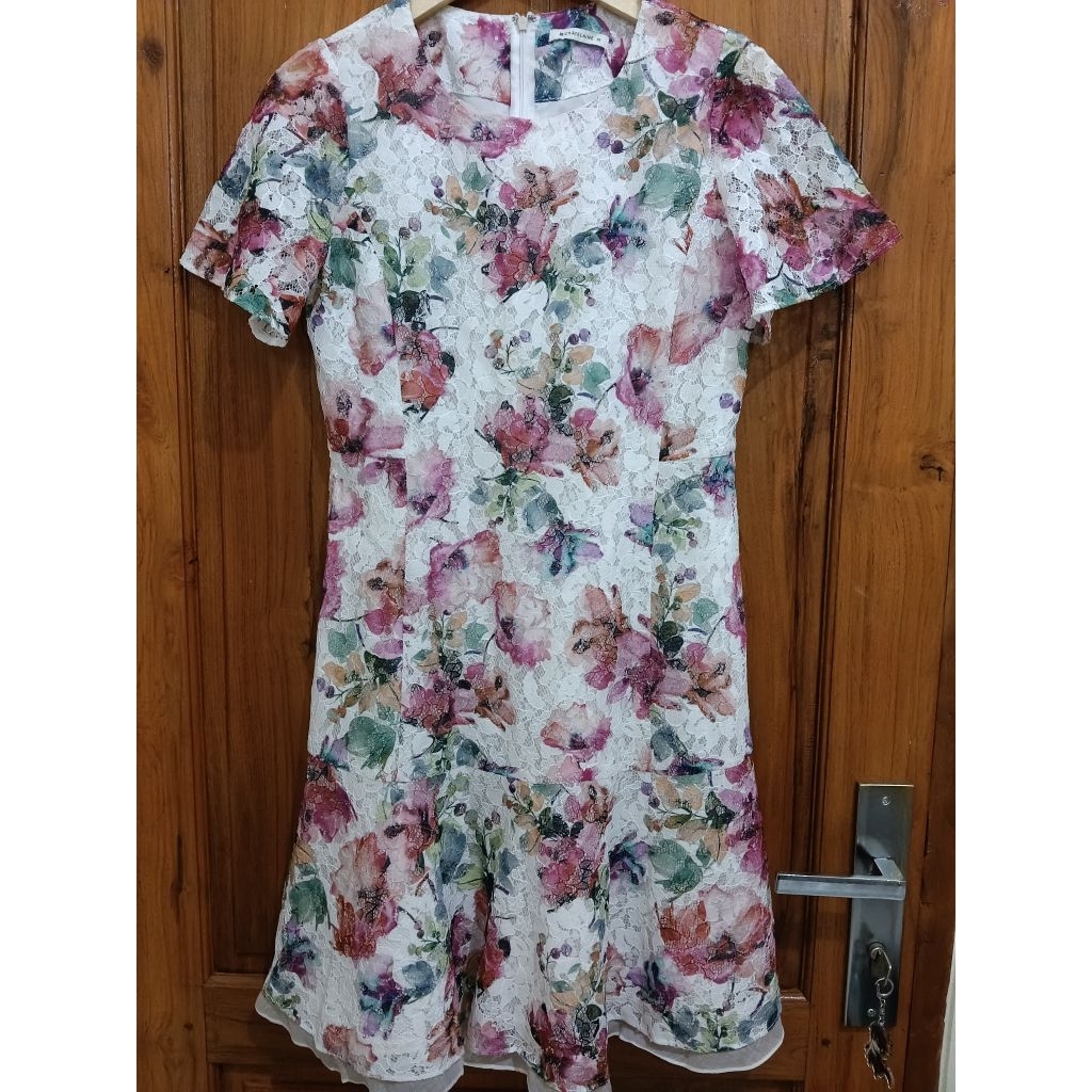 Dress brokat Korea style