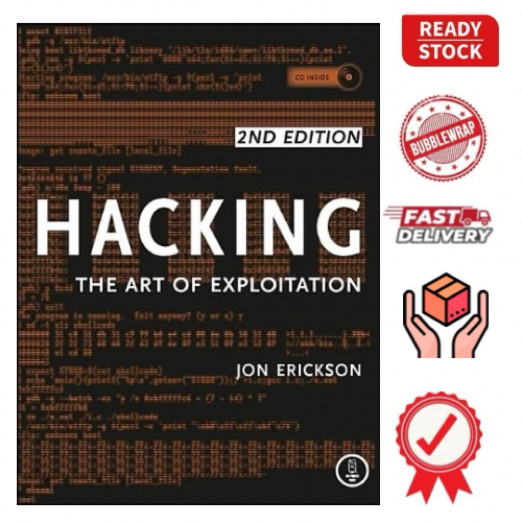 Buku Hacking - The Art of Exploitation, 2nd Edition by Jon Erickson