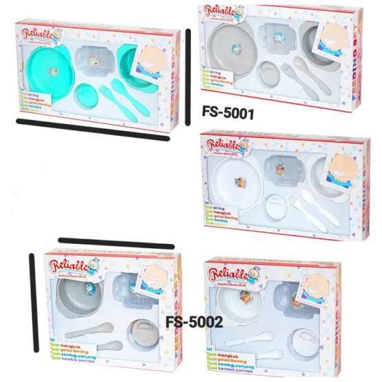 Reliable Feeding set Kecil FS-5002 (PUTIH)