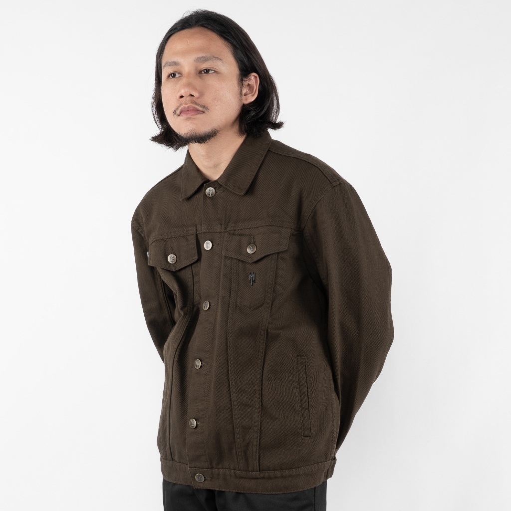GRATHO Clandestine MATERNAL DISASTER DENIM TRUCKER WORK JACKET ORIGINAL