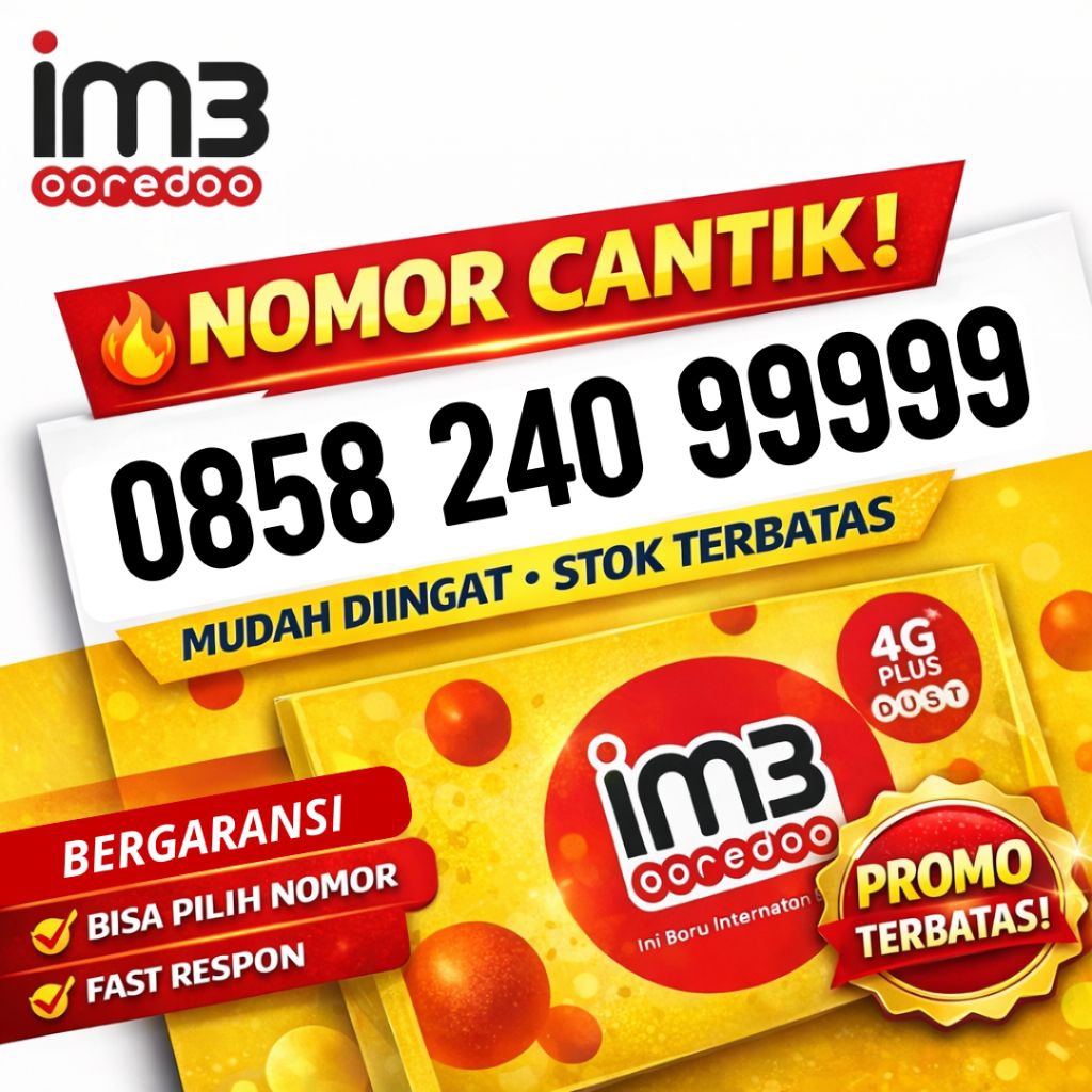 Nomor cantik indosat super nomer super 111111 222222 777777