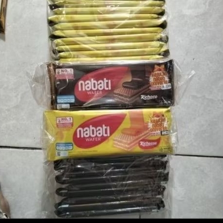 Nabati Wafer 1000an/Seribuan Isi 10Pcs/Biji Mini Rasa Coklat