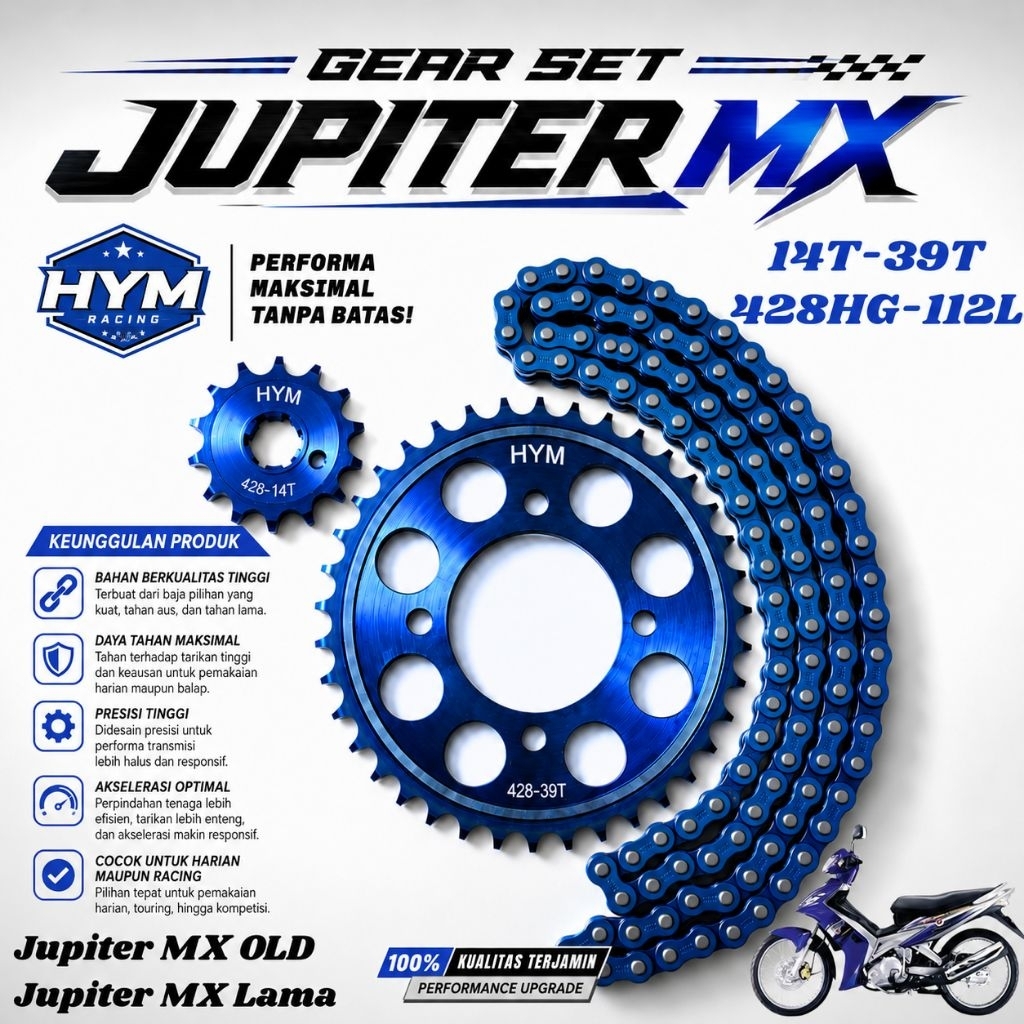 Gear Set Jupiter MX Old Gear Paket Jupiter Mx Lama Jupiter mx 135