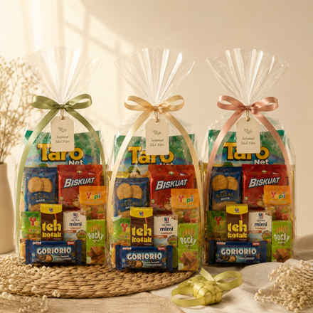 Plastik snack ulang tahun polos / plastik sovenir ulang tahun / plastik ulang tahun