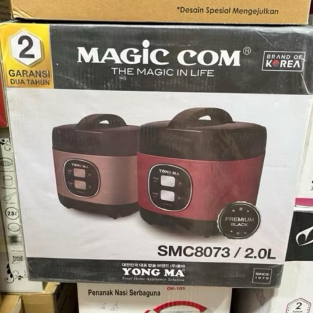 YONGMA RICE COOKER SMC 8073 - MAGIC COM YONGMA 2 LITER - RICE COOKER YONGMA 2 LITER - MEJIK KOM YONG