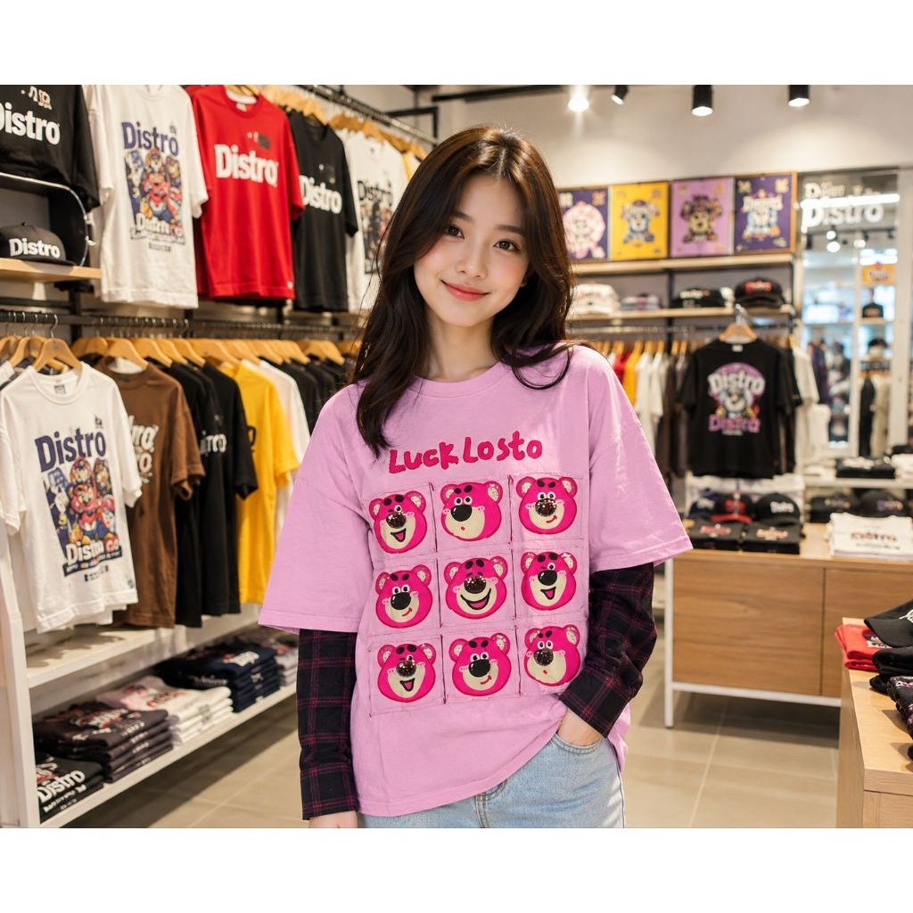 sweater Lotso merek MF Original MF Slyle