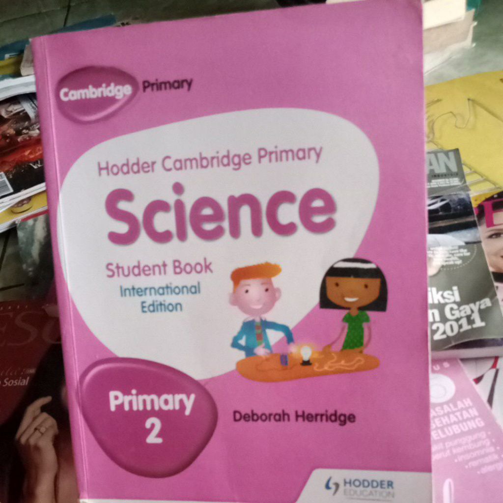 BUKU CAMBRIDGE SCIENCE STUDENT BOOK INTERNATIONAL EDITION PRIMARY 4