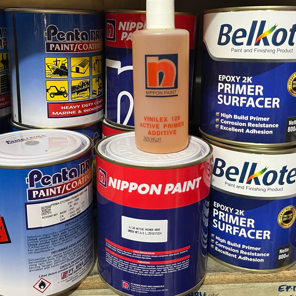 CAT DASAR GALVANIS NIPPON VINILEX 120 ACTIVE PRIMER 1KG