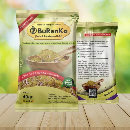 Burenka Original Ramuan Serbuk Rendaman Kaki