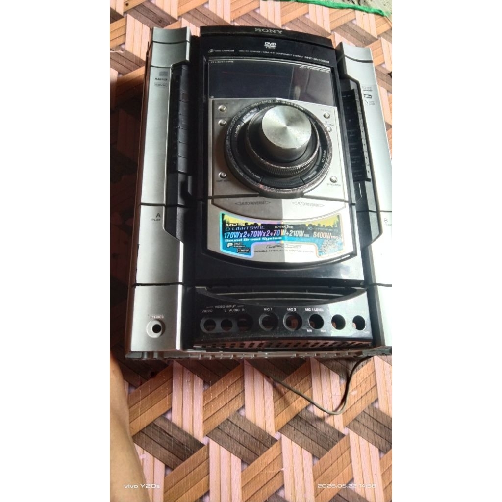 cover depan sony mhc gn1000d