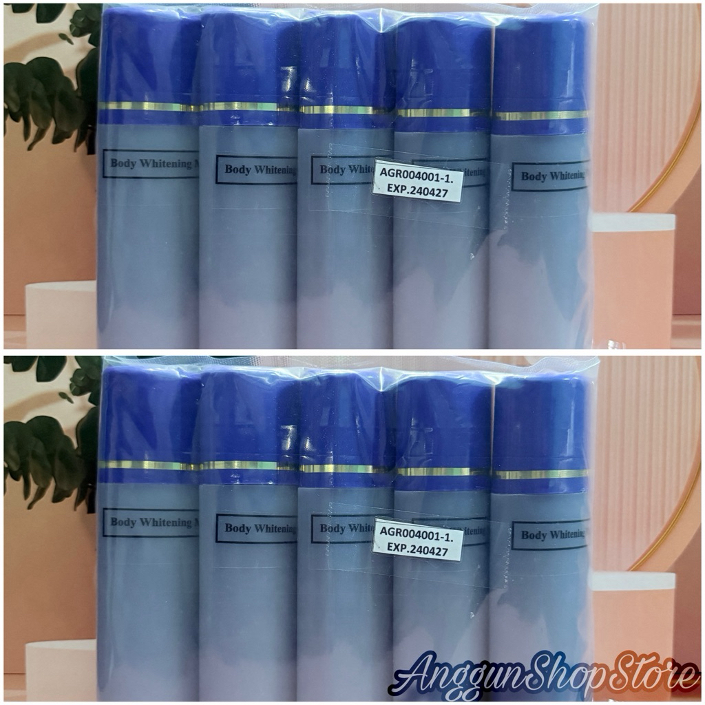Paket Usaha Isi (10 PCS) Hb Anggur Ungu Gell Super Body Whitening Malam AGR 004001-1 Inkopad Origina