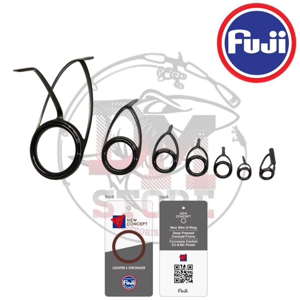 RING FUJI BCKWOG MIX KLOG DAN KTOG - RING FUJI SPINNING UNTUK JIGGING