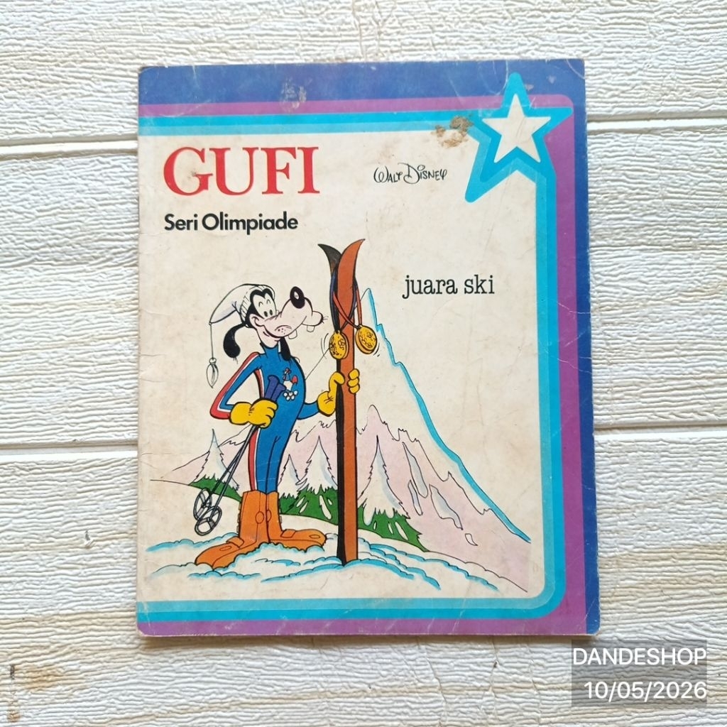 GUFI Seri Olimpiade - Juara Ski - Buku Cerita Anak Bekas Preloved disney