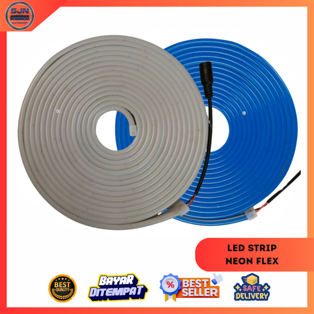 Lampu Neon Flex LED 12volt 24volt/Led strip Flexible Neon Flex/Lampu Led Neon Flex 5 Meter