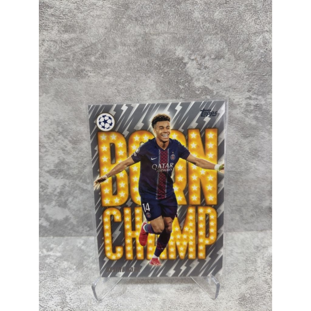 2025-26 Topps Uefa Club Competitions - Born Champ Desire Doue #BC-9