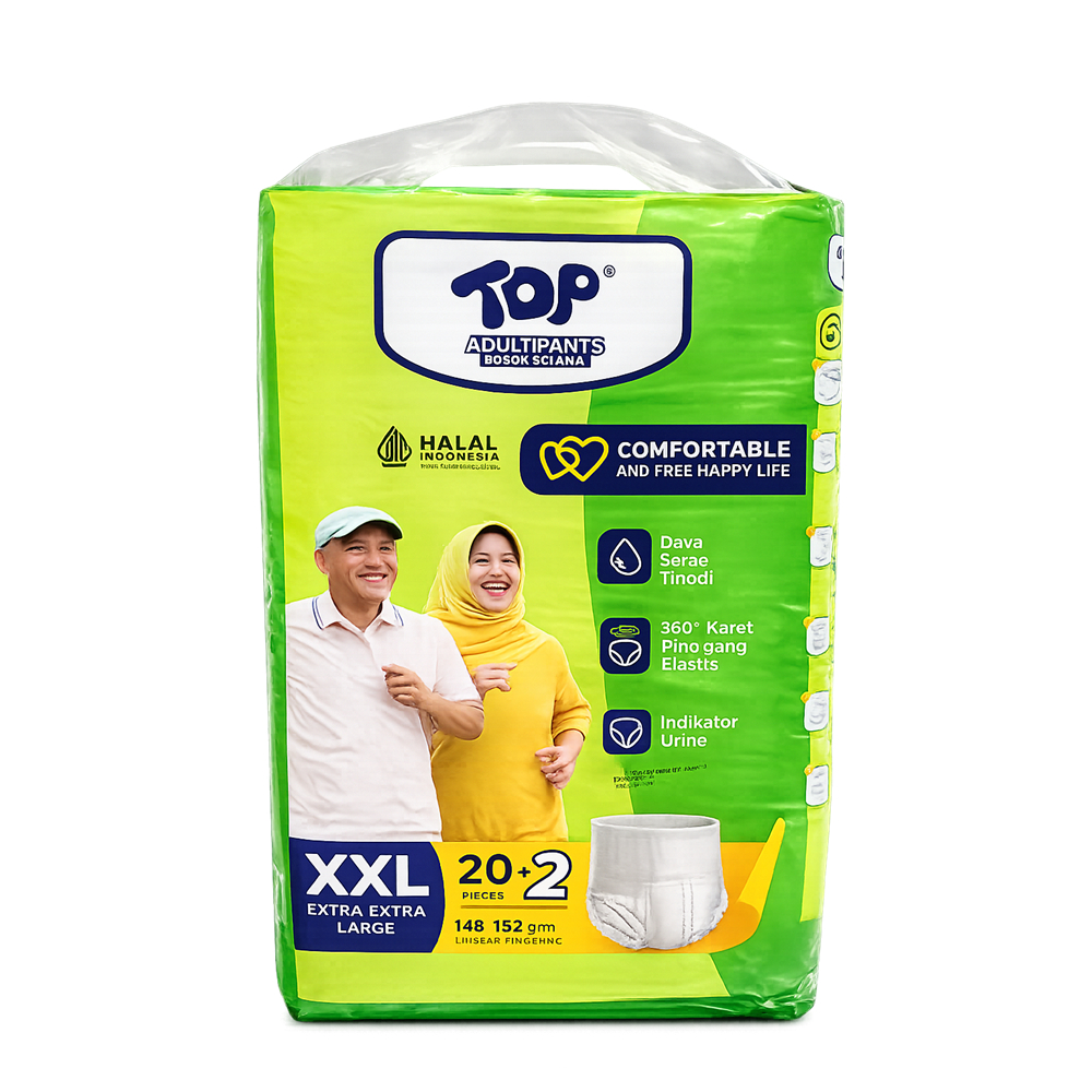 Top pants XXL20 Popok dewasa popok celana dewasa / diapers dewasa / pempers dewasa / pempes celana