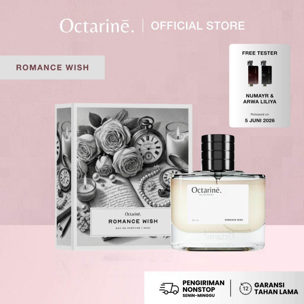 Octarine - Romance Wish Parfum Wanita Aroma Floral Aquatic