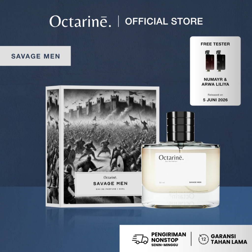 Octarine - Savage Men Parfum Pria Aroma Citrus Fresh Spicy