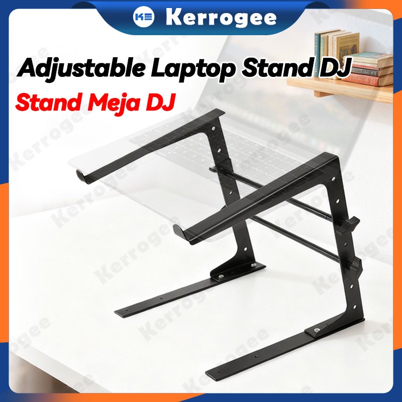 Professional Laptop Stand DJ Adjustable Folding Stand Meja Laptop DJ Stand