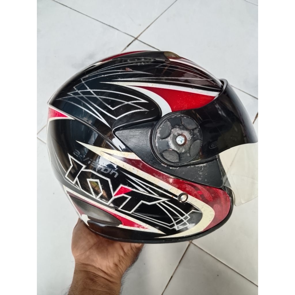 Helm bekas murah KYT vision original