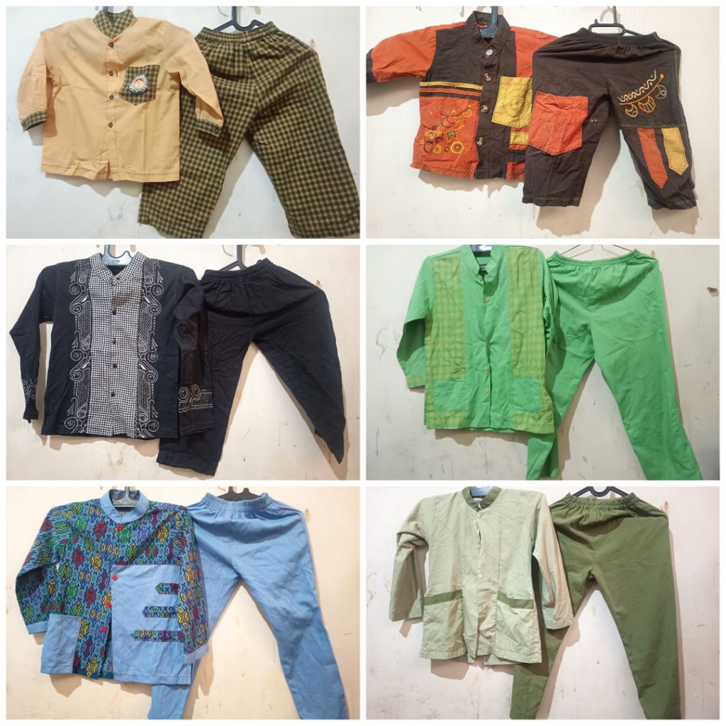 setelan koko anak preloved