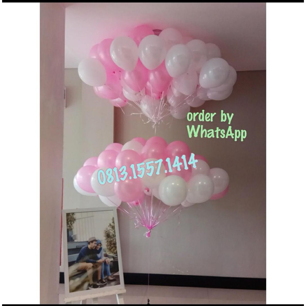 BALON GAS HELIUM JAKARTA DEKORASI ULANG TAHUN DECORATION BALLOON