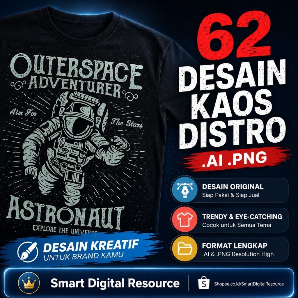 62 DESAIN KAOS DISTRO