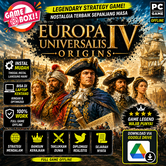 EUROPA UNIVERSALIS IV ORIGINS - PC LAPTOP GAMES