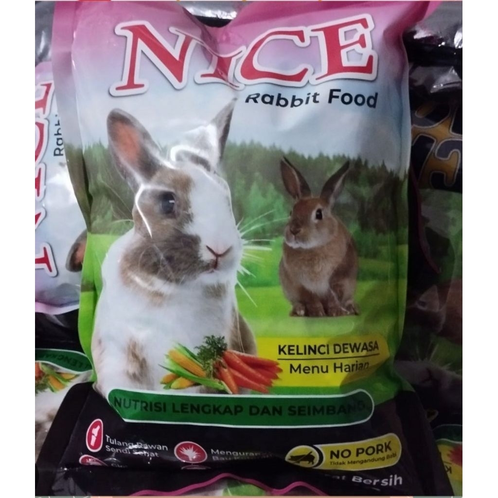 Kelinci food nice pakan kelinci pelet kelinci