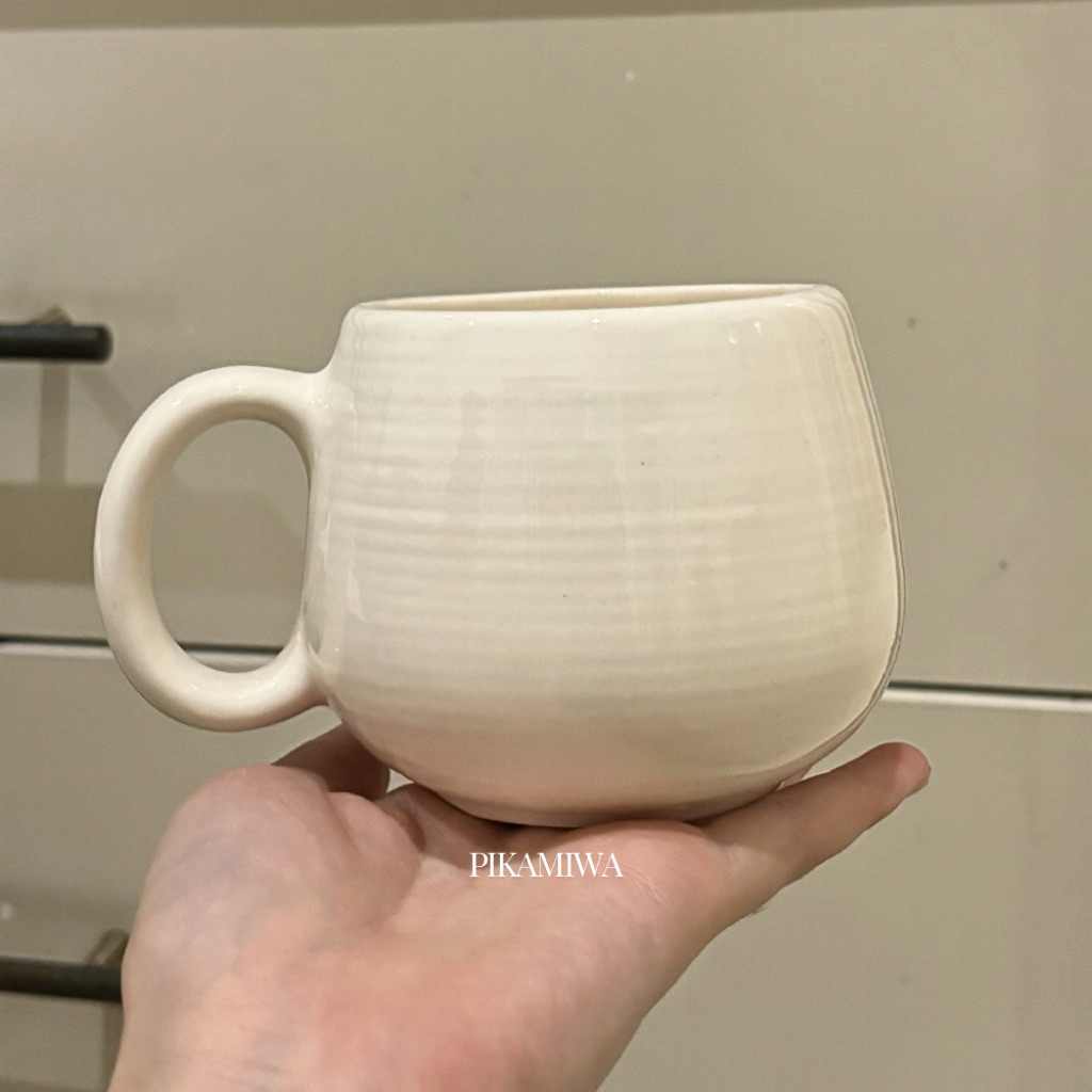 MUG DONUT KERAMIK WHITELINE mug lucu mug murah mug keramik cantik mug imut hadiah murah hadiah canti