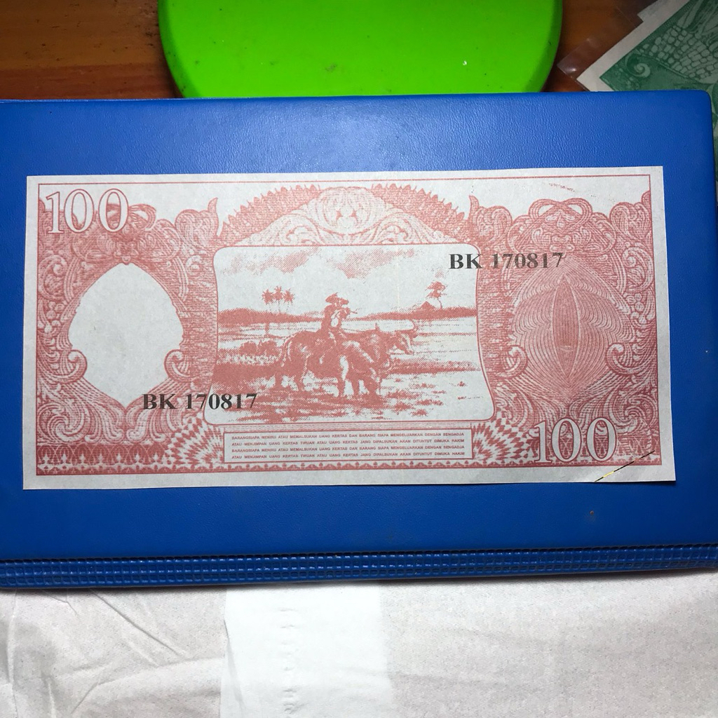 Uang 100 Sukarno 1954 dan 1964 Langka