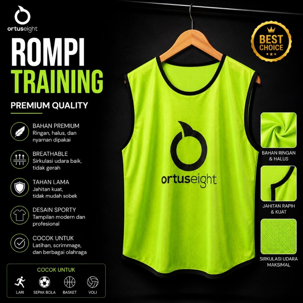 ROMPI LATIHAN UNTUK DEWASA | READY STOK | ROMPI FUTSAL | ROMPI BOLA UNTUK PRIA DAN WANITA | ROMPI MU