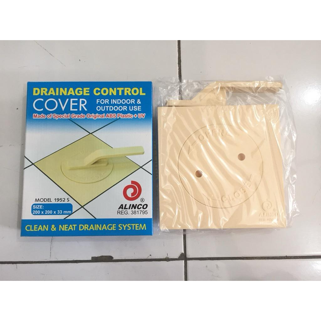 ALINCO Tutup Bak Control Size 20x20 / Drainage Control Cover ALINCO Original ABS Plastik