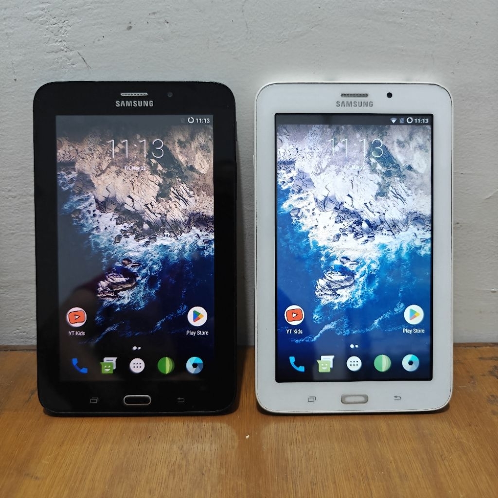 Promo Samsung Tab 3v 1/8GB T116NU Wifi Upgrade OS 7 Nougat Second Normal Siap Pakai