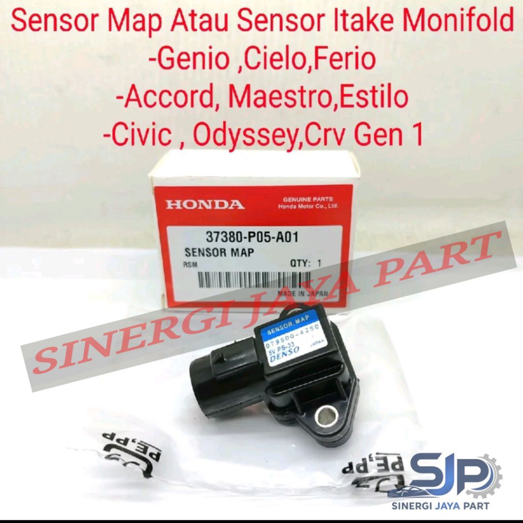 Sensor Map Sensor Intake Manipold Honda Accord Cielo 1994-1998 Original