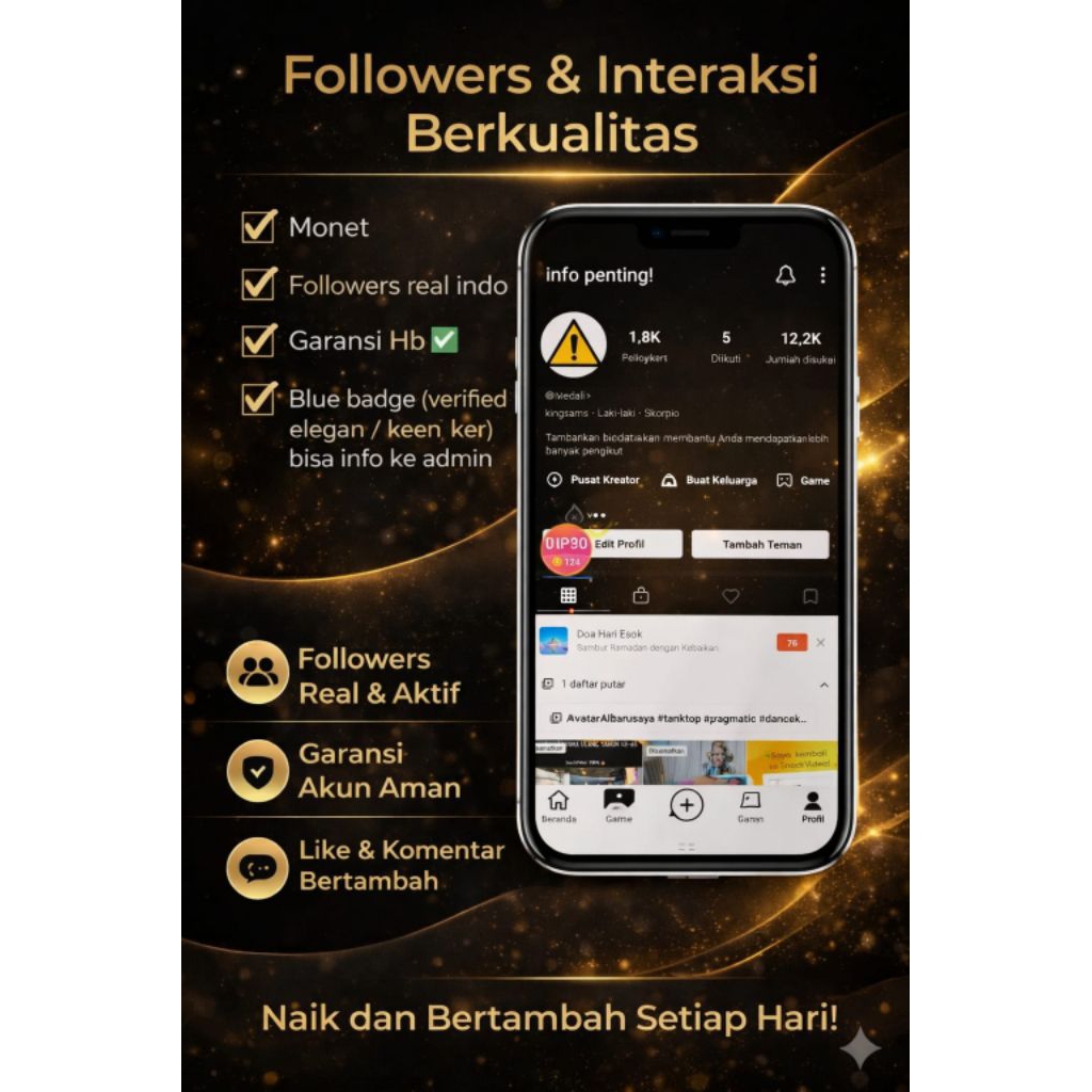 akun snack video followers aktip real indo monet(promosi)