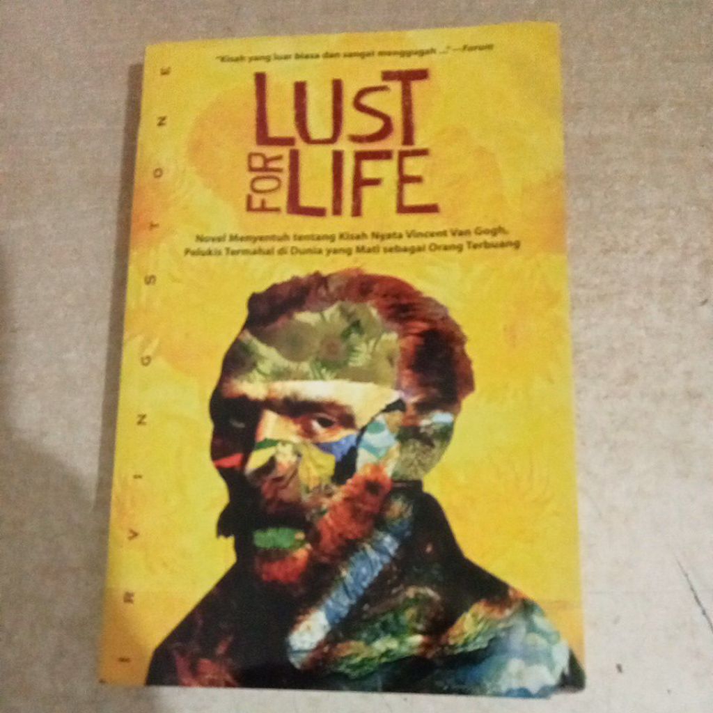 Novel LUST FOR LIFE IRVING STONE