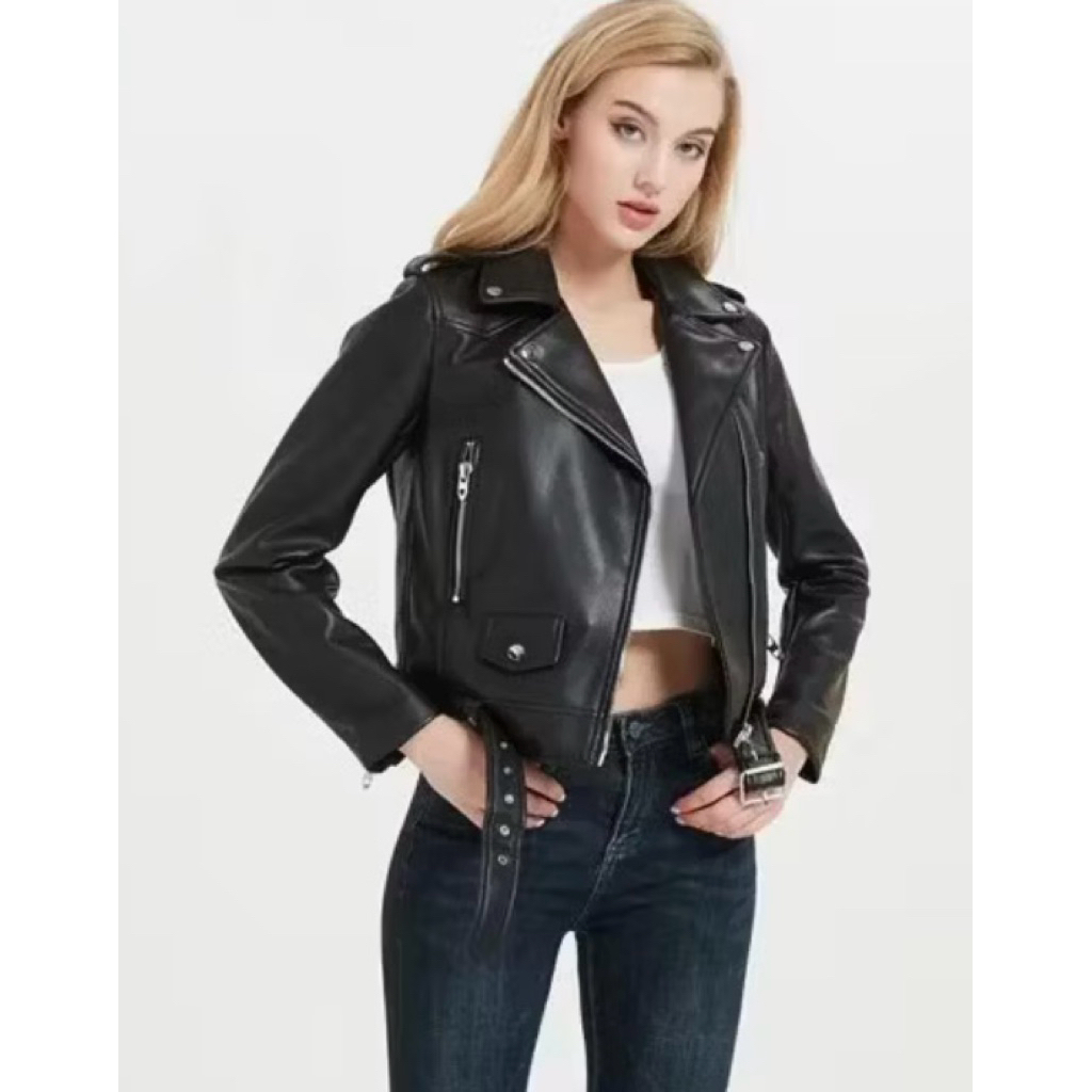 Classic Leather Jacket / Jacket kulit
