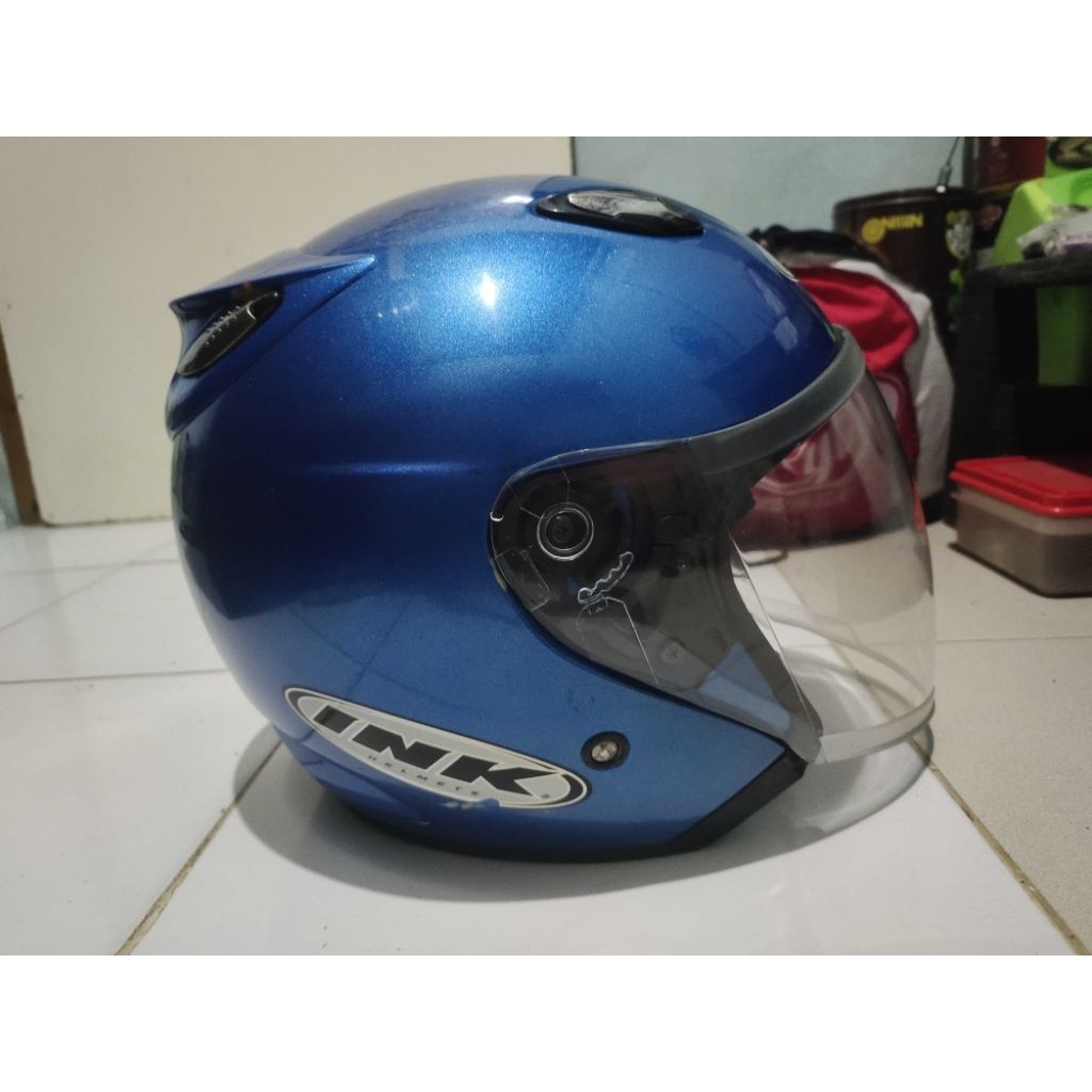helm original INK Centro biru size M