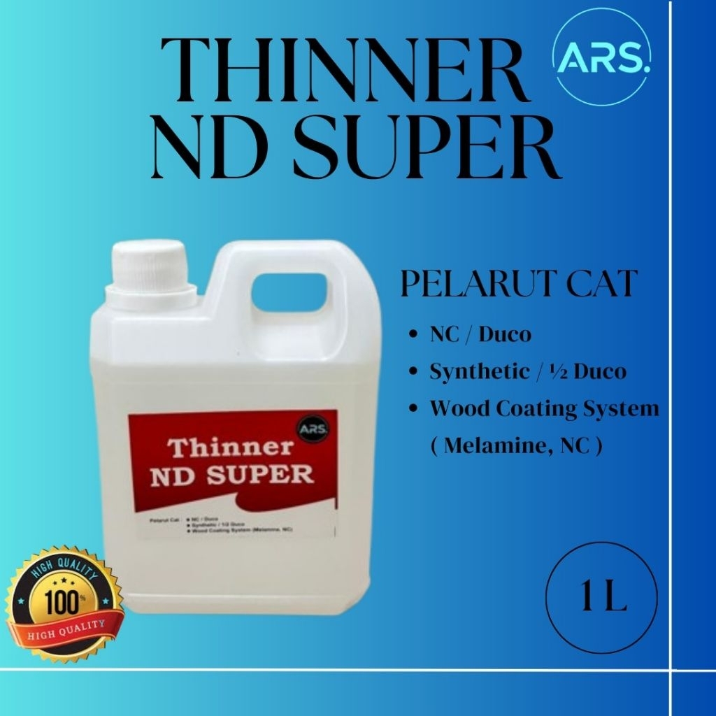 Thinner 1 Liter / Thinner ND Super 1 Liter / Thinner Serbaguna