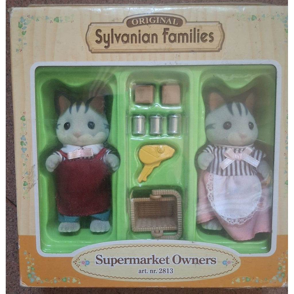 NEW Supermarket Owner Sylvanian Rare