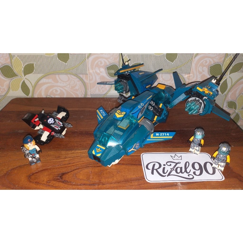 (PRELOVED) Lego Qman 2714 Air Battle