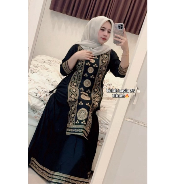 Gamis Hindi Lidah Layla 23 by aydill collection