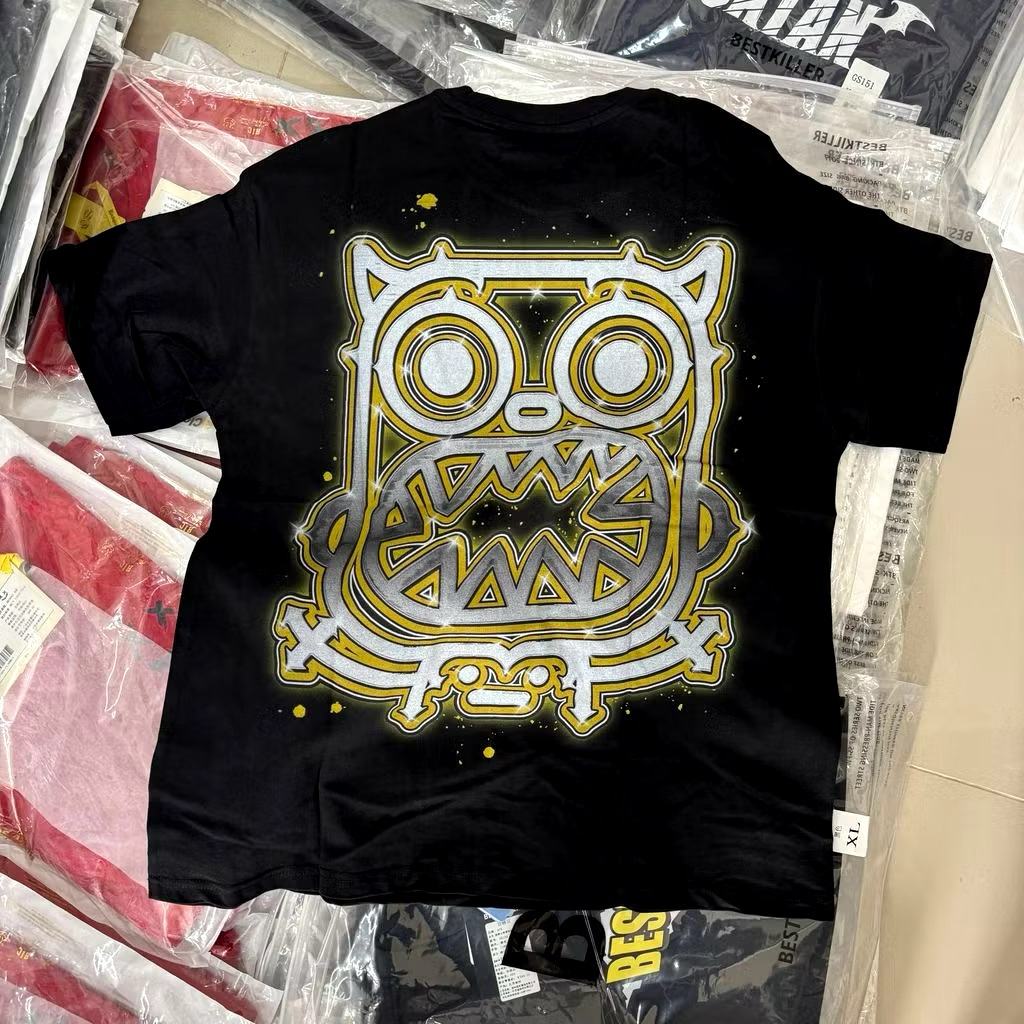 CALMMIND West Coast Little Monster Black Tee Calmmind Original