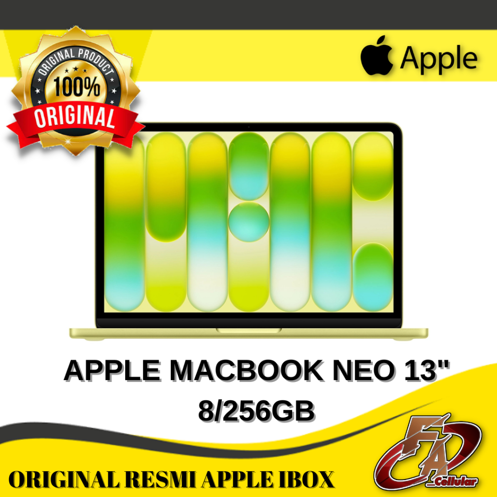Apple MacBook Neo 13" 8/256GB - Garansi Resmi iBox
