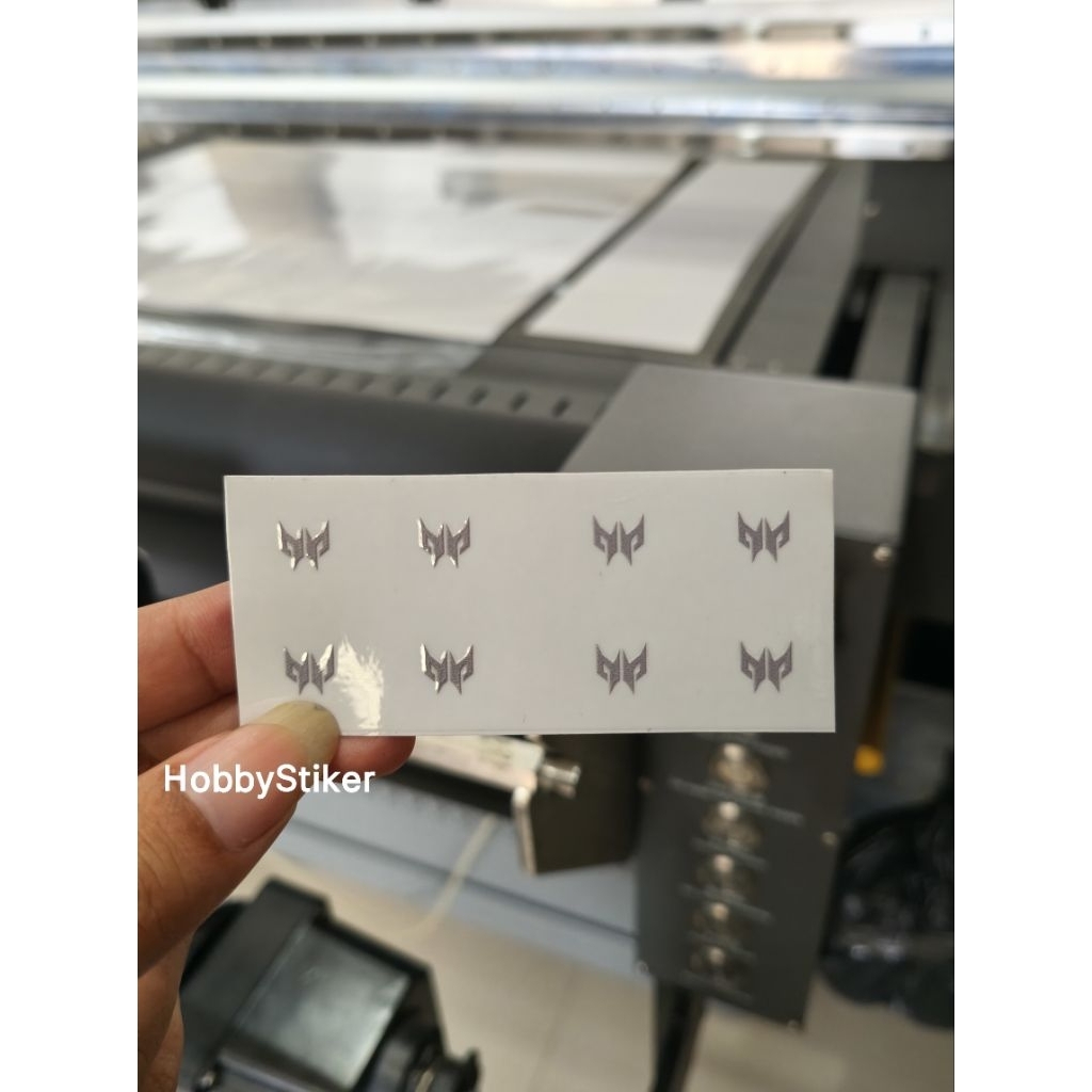 Stiker logo Acer predator untuk bezel laptop PC gaming
