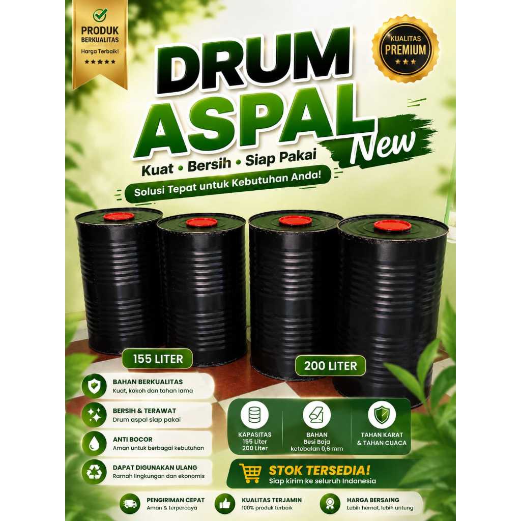 DRUM ASPAL NEW ( KUALITAS PREMIUM )