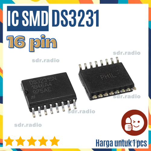 DS3231SN DS3231 IC Real Time Clock RTC DS 3231 DS3231SN DS3231 SN Sop16 Sop-16 Serial I2C RTC Real T